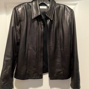 Ann Taylor leather jacket